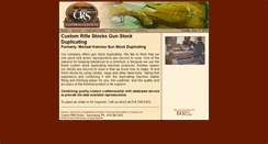 Desktop Screenshot of gunstockduplicating.com